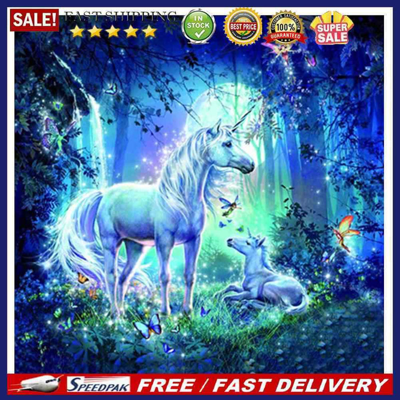 Animal DIY 5D Diamond Embroidery Painting Cross Stitch Craft Home Decor