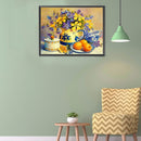 5D Diamond Painting Kit Flowers Full Round Rhinestone DIY Home Decoration Gif