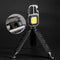 Pocket Keychain Flashlight Tripod Work Light Bracket for Outdoor Camping