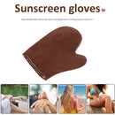 1pc Body Self Tanning Oiling Applicator Gloves Body Cleaning Glove (Brown) Newly