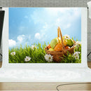 Happy Easter Backdrops Baby Shower Birthday Party Flower Photography Background
