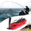 7cm 10g Fishing Lures Chatterbait Spinnerbait Artificial Wobbler Baits (4) Newly