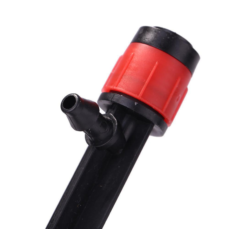 100x 360 Degrees Dripper Garden Irrigation Watering Sprinkler Nozzle (Red)