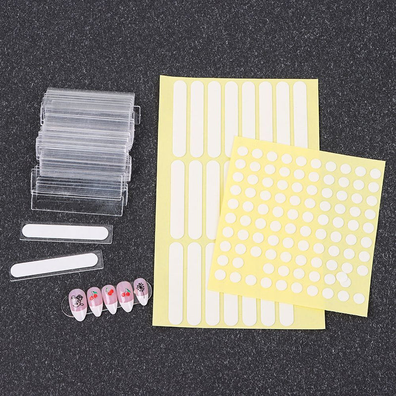 Double-side Adhesive Tape For False Nails Magnetic Nail Tip Display Nail Art