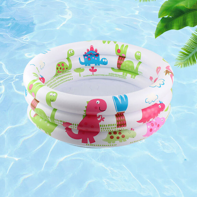Summer Baby Inflatable Pool Soft Portable Bathtub for Water Game (90x25cm) Newly