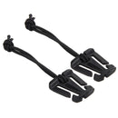2Pcs/lot Molle Backpack Carabiner EDC Tool Elastic Rope Webbing Buckle Newly