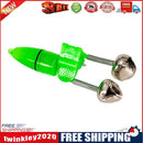 20pcs Night Fishing Rod Bite Alarm Light Bells Ring Indicator (Grass Green)