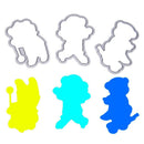 Playing Bear Silicone Clear Stamp + Cutting Dies Stencil Craft Scrapbook