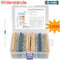 2600pcs Resistor Kit PTC UHF 0.25W Resistors Assorted Pack Kit Electronic Tools