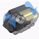 Fishing Head Lamp Running Headlight Work Light XPE+2* COB LED Headlamp