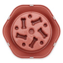 Anti Choke Rotary Puppy Dishes Dog Food Bowls Pet Slow Feeder Water Drinking