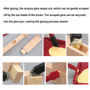 Woodworking Glue Brush Silicone Flat Scraper Board Carpenter Coating Tool