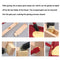 Woodworking Glue Brush Silicone Flat Scraper Board Carpenter Coating Tool