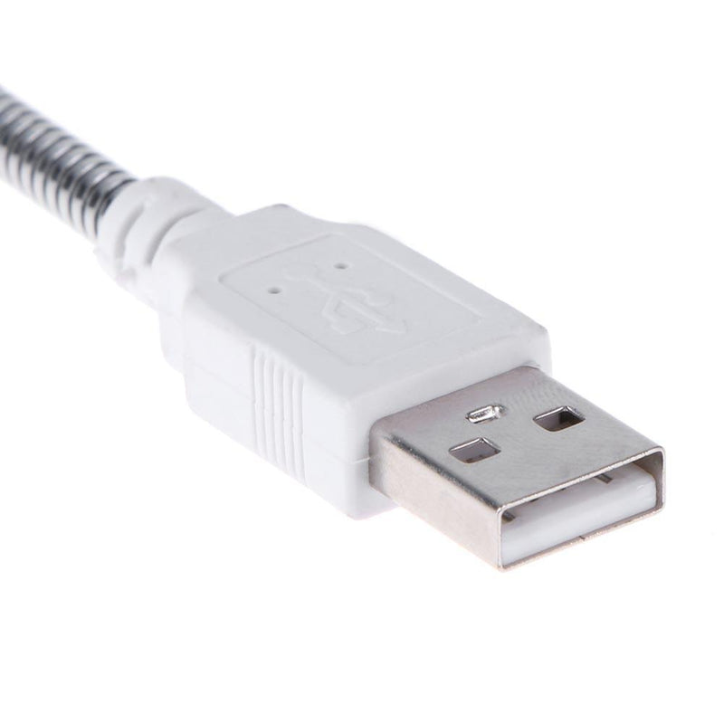 USB Male to Female Extension LED Light Adapter Cable Metal Flexible Tube Newly