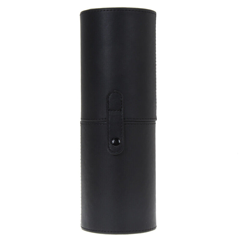8.9'' Travel Leather Cosmetic Brush Pen Holder Storage Makeup Empty Holder Newly