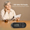 LCD Digital Display Pocket Mini Radio FM Player Receiver for Outdoor Walking
