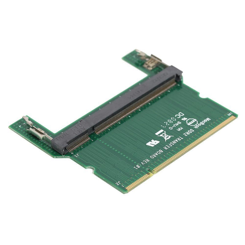 YouN DDR2/DDR3 Laptop SO DIMM to Desktop DIMM Adapter Memory Adapter Card