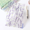 6-Ring Loose Leaf Binder Journal Transparent Notebook Insert Pages (A5) Newly