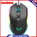 ZERODATE G21 Professional RGB Backlight Gaming 6 Button 6400DPI Wired USB Mouse