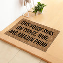 Entry Door Letters Mats Front Door Welcome Carpets Minimalist Style (B) Newly