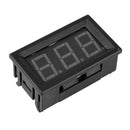 DC 7V-150V Mini 0.56in 2-Wire LED Digital Display Panel Voltmeter (Red)