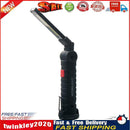 Portable COB Flashlight Rechargeable Work Camping Torch Folding Light (S) Newly