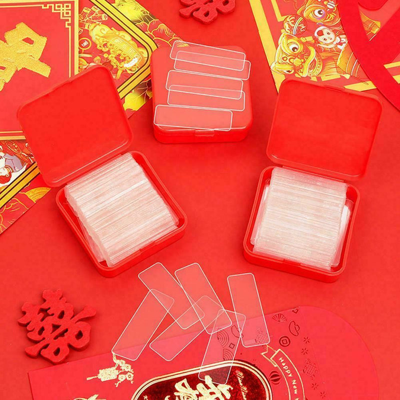 Transparent Double-sided Tape Strong Adhesive Traceless Mounting Tapes W3X2