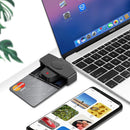USB Type c Smart Card Reader memory ID Bank EMV electronic DNIE dni citizen sim
