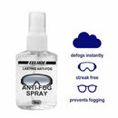 60ML Anti-Fog Spray verhindert Anti-Beschlag-Agent Glas für klar Mirrors Z1R8