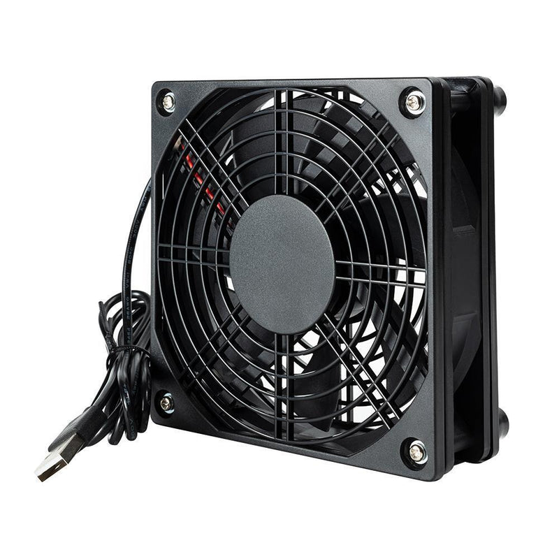 5V USB Computer Chassis Cooling Fan Wireless Router Set-top Box Mute Cooler