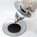 Sink Drain Stopper with Hair Catcher Bounce Drain Plug Filter Sink Drain Plug