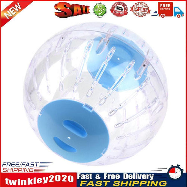 Rodent Mice Running Ball Hamster Exercise Small Pet Funny Toys (Blue 12cm) Newly