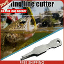 Multifunctional Fishing Line Cutter Nippers Lure Loop Ring Pliers S4C9 uk C8I2