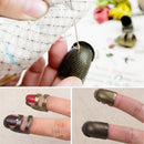 10pcs Retro Finger Protector Thimble Ring Needle Sewing Accessories(S?