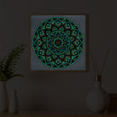 5D Part Special Shaped Drill Luminous Diamond Painting Mandala Art (GT106) Newly