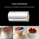 Cake Collars Transparent Cake Rolls Acetate Sheets for Mousse (3.94in) Newly