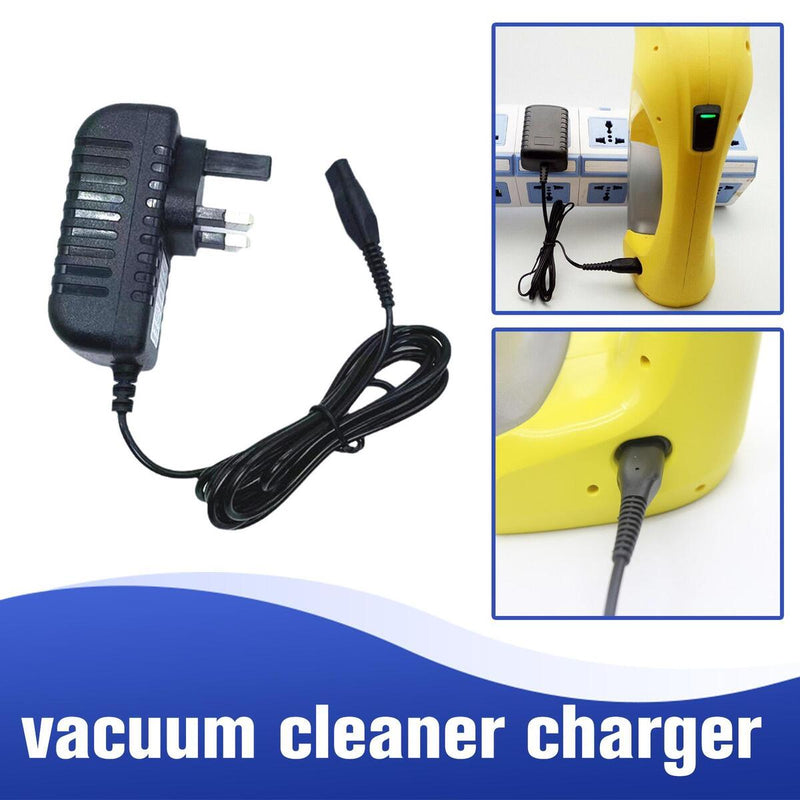 Portable Charger For Karcher WV2 50 60 70 75 Series Power Window Vac UK Plug&