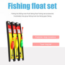 3pcs Fishing Bobber Line Kits Fishhook Buoy Fishing Float Set (Gourd Type) Newly