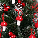 Holiday Decorations Christmas Mushroom Xmas Tree Mushroom Hanging Ornament Felt