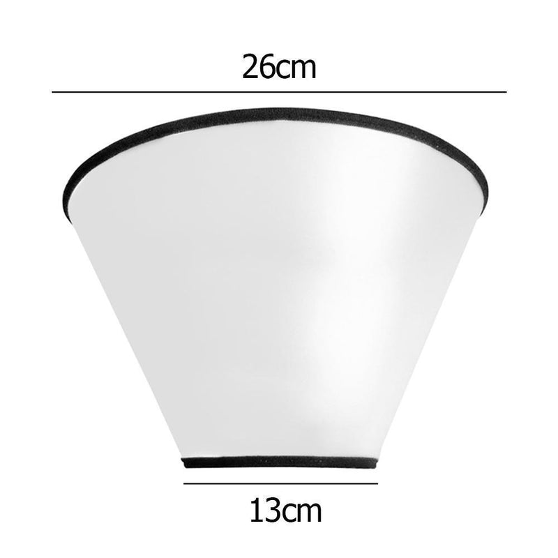 Pet Elizabeth Guard Ring Dog Anti-Bite Beauty Protective Shield Cover (8) Newly