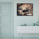 Hand Painted DIY Painting By Numbers Kits Ballet Dancer Canvas Mural Wall Art
