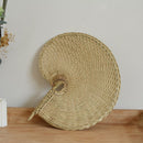 Bamboo Handmade Portable Straw Hand-woven Fan Summer Cooling Fan Woven Fan