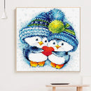 5D Diamond Painting Christmas Penguin Full Round Mosaic Picture DIY Home Decor
