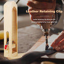 Leather Retaining Clip Wood Stitching Sewing Lacing Craft Pony Horse Clamp Tools