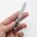 Rod Metal Nail File Nail Art Tools Stainless Steel Manicure Pedicure Scrub