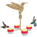 Hummingbird Feeder Kits Floral Pet Bird Feeder Outdoor Removable