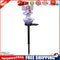 Solar Flower Fairy Light Outdoor Lawn Stakes Lamps Garden Decor (Purple)