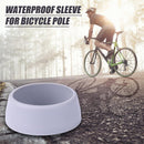 MTB Bike Seatpost Silicone Ring Dust Cover Cycling Accessories (L Grey) Newly