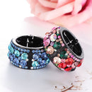 Buckle Mini Claw Ring Hair Clip Crystal Hairband Ponytail Holder Headband
