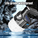 Waterproof Solar Powered + USB Rechargeable 300lm LED Camping Tent Lanterns Bulb